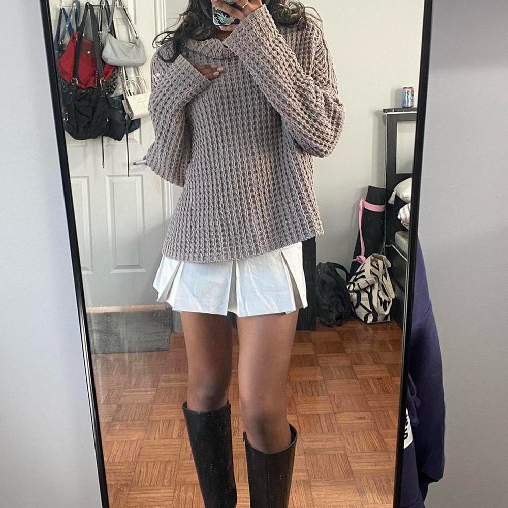 urban outfitters out from under chunky knit sweater